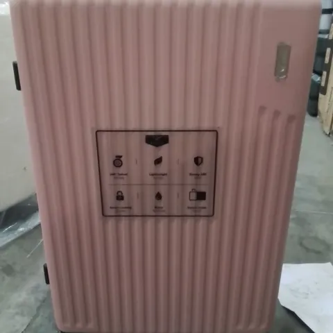 LUGG TRAVEL SUITCASE PINK