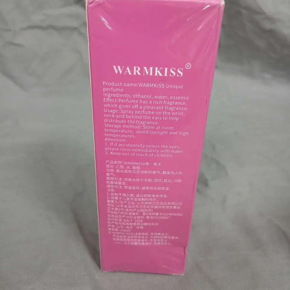 WARMKISS UNIQUE PERFUME – BOXED