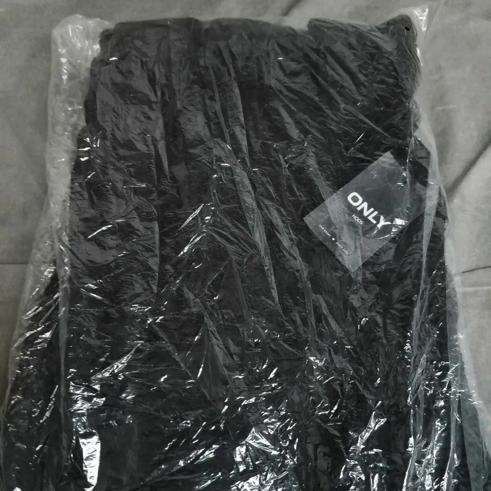 ONLY WOMEN'S LONG-SLEEVE OPEN FRONT KNIT CARDIGAN – BLACK, UK SIZE XL