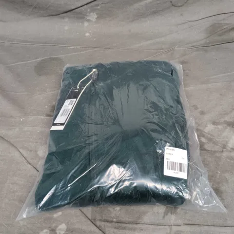 ADIDAS MENS 3 STRIPE FLEECE HOODED TRACKSUIT IN GREEN SIZE 2XL