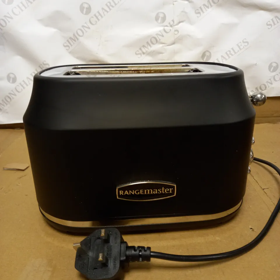 RANGEMASTER RMCL2S201BK CLASSIC BLACK 2 SLICE TOASTER