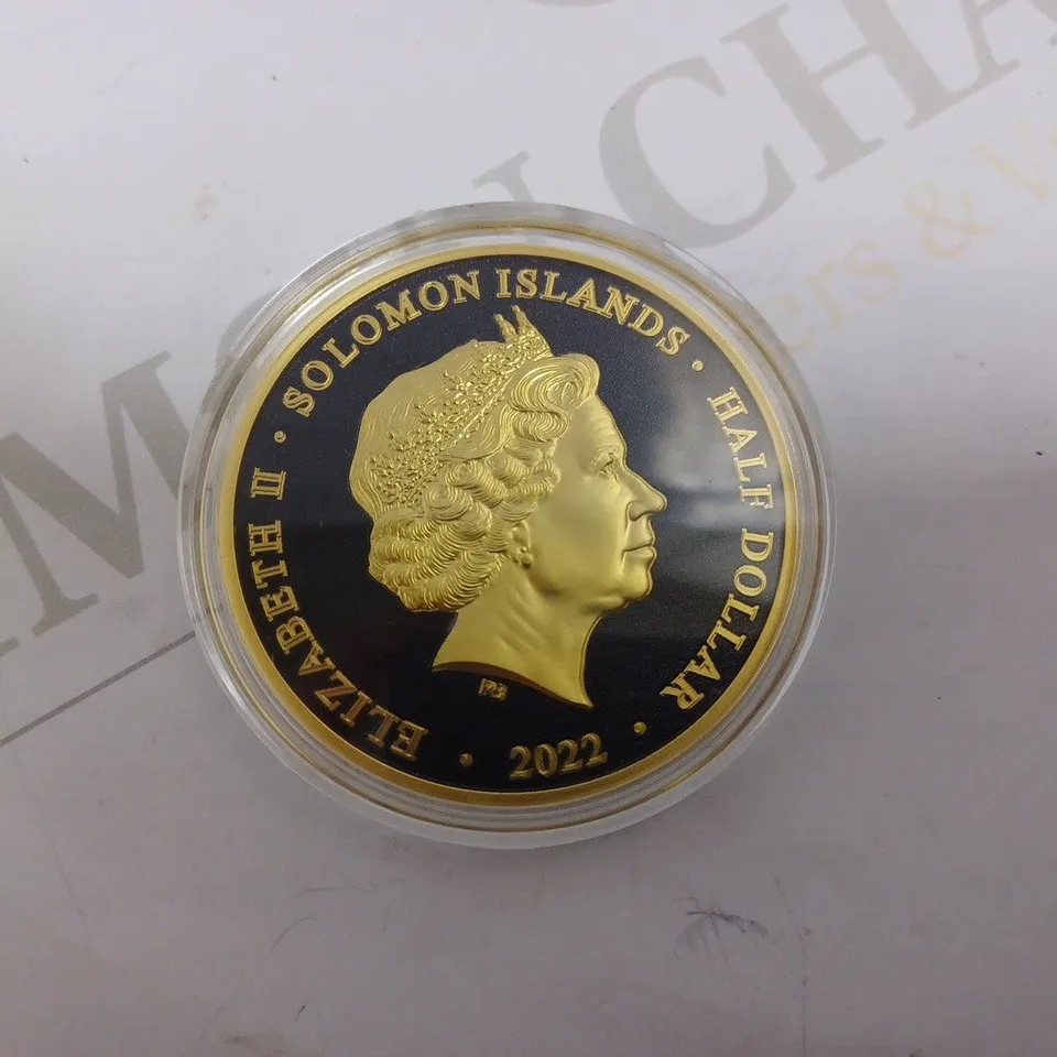 TUTANKHAMUN 2022 HALF DOLLAR COLLECTABLE COIN