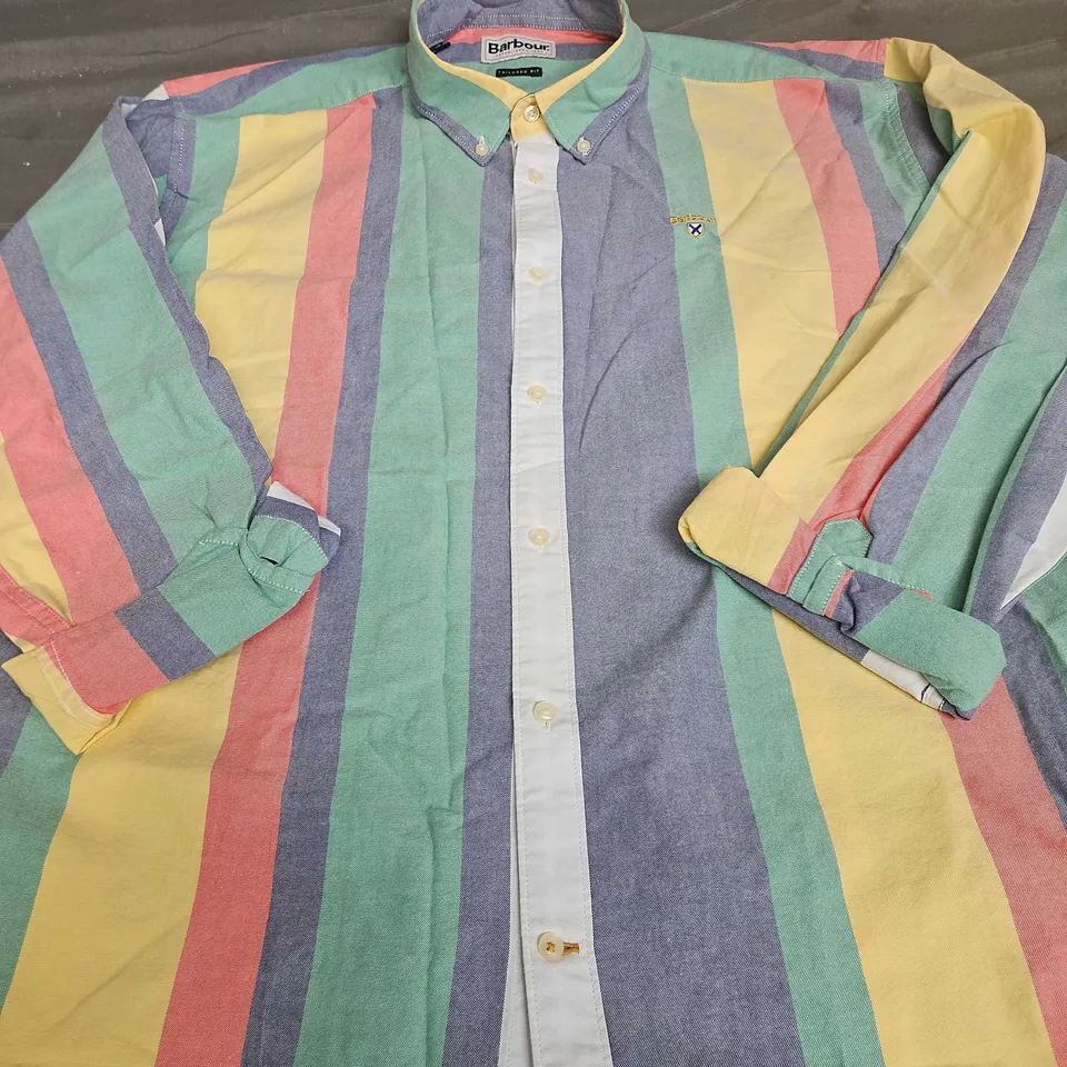 BARBOUR FULWELL TAILORED SHIRT - SIZE 3XL
