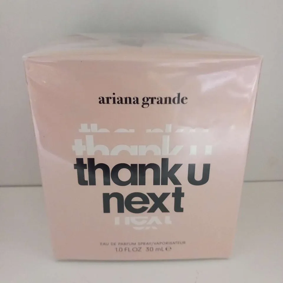 BOXED AND SEALED ARIANA GRANDE THANK U NEXT EAU DE PARFUM 30ML