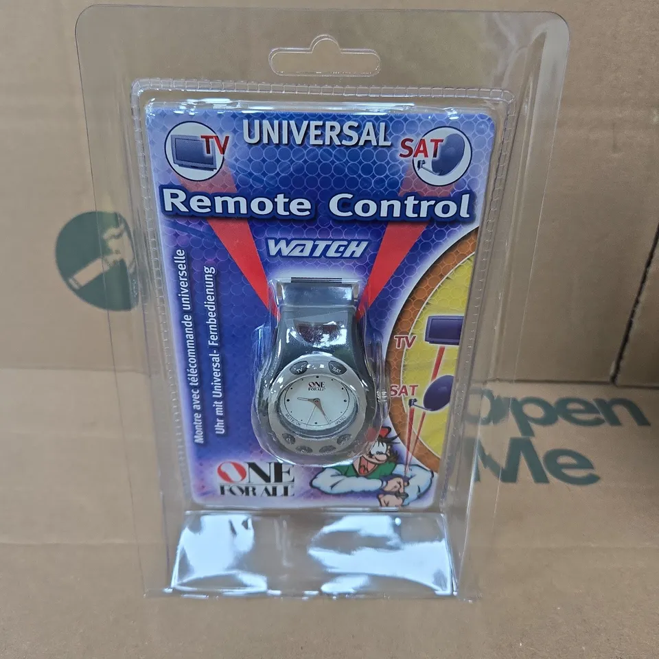 6 X ONE FOR ALL UNIVERSAL REMOTE CONTROL WATCHES  