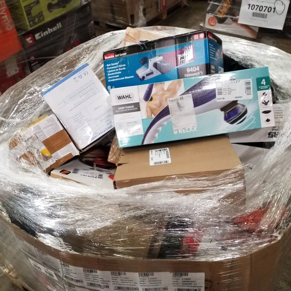 PALLET OF APPROXIMATELY 79 UNPROCESSED RAW RETURN HOUSEHOLD AND ELECTRICAL GOODS TO INCLUDE;