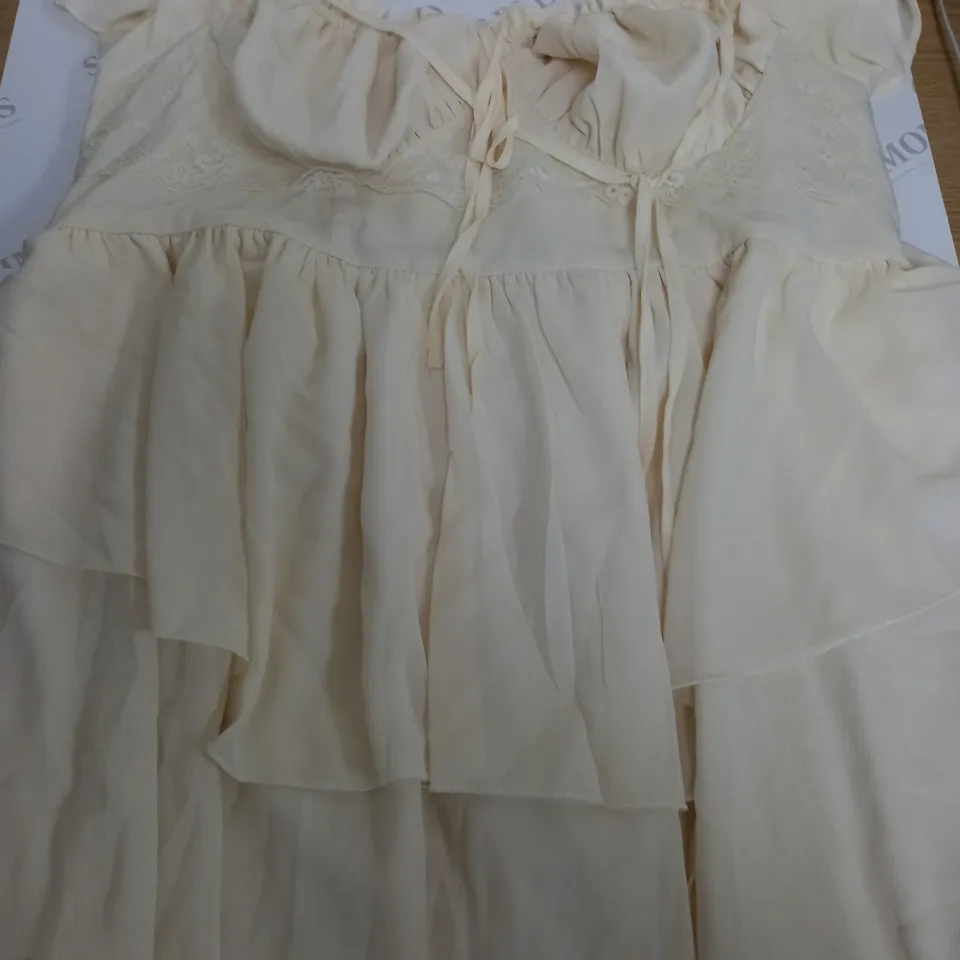 CIDER 2XL CREAM DRESS
