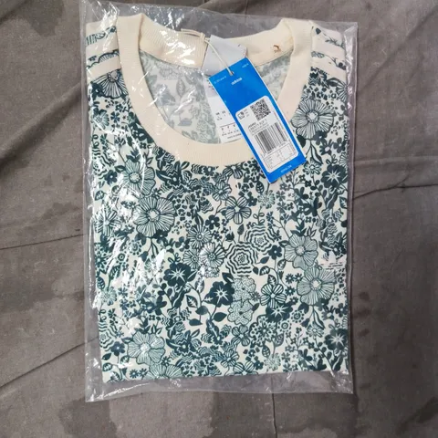 ADIDAS ORIGINALS X LIBERTY LONDON AOP CALI T-SHIRT SIZE LARGE