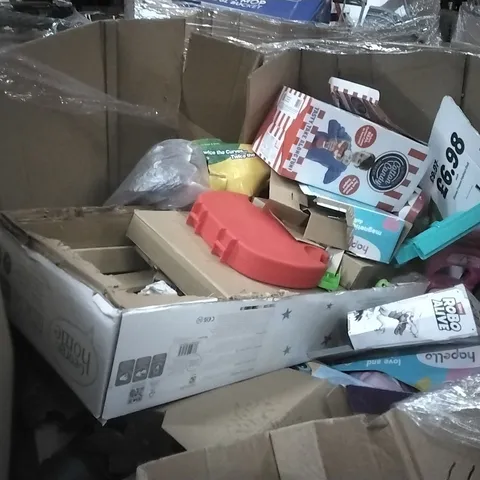 PALLET CONTAINING ASSORTED AMOUNTS OF CHILDREN'S TOY'S 