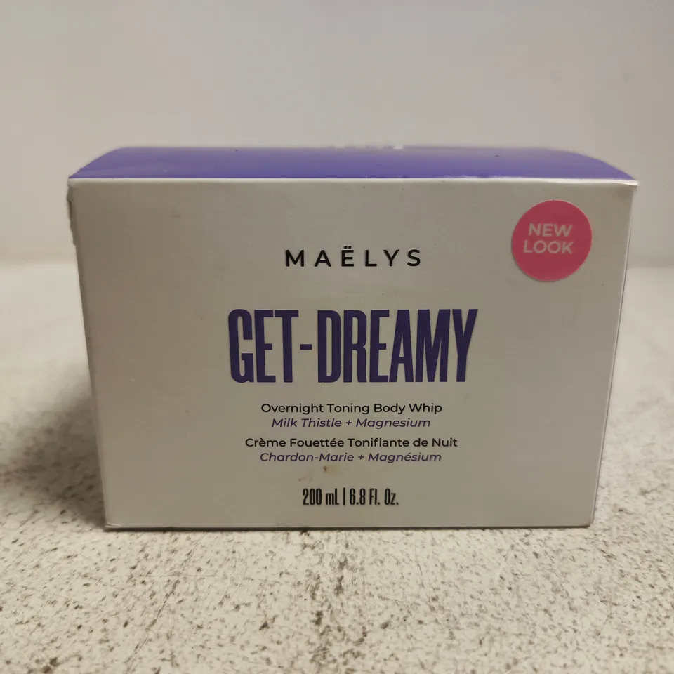 SEALED MAËLYS GET-DREAMY OVERNIGHT TONING BODY WHIP 200ML