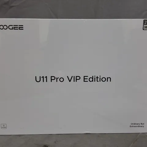 SEALED GOOGEE U11 PRO VIP EDITION 6GB+24GB RAM 256GB ROM IN GALACTIC GREY