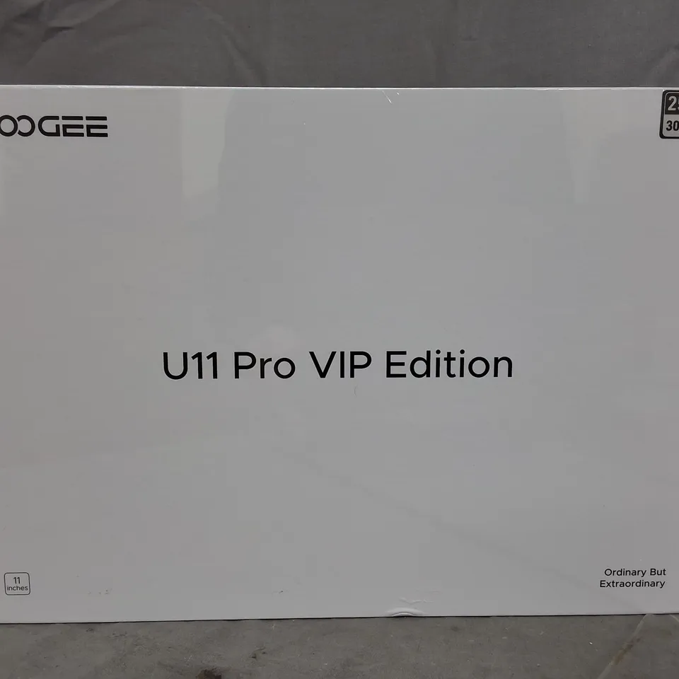 SEALED GOOGEE U11 PRO VIP EDITION 6GB+24GB RAM 256GB ROM IN GALACTIC GREY