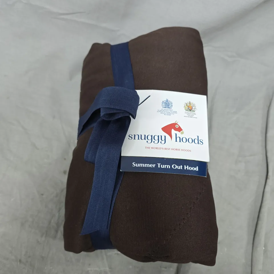 SNUGGLY HOODS SUMMER TURM OUT HOOD IN BROWN SH119 - XL