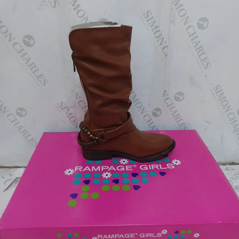 LOT OF 3 PAIRS OF GIRLS BOOTS