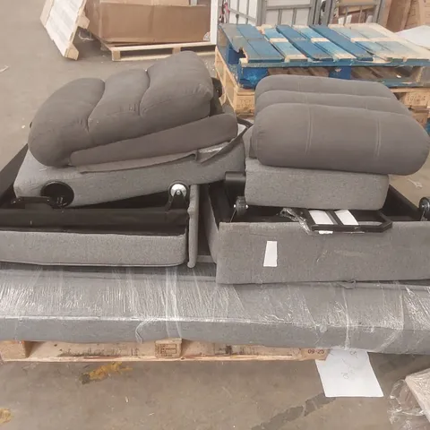 PALLET CONTAINING ASSORTED DESIGNER SOFA PARTS ECT