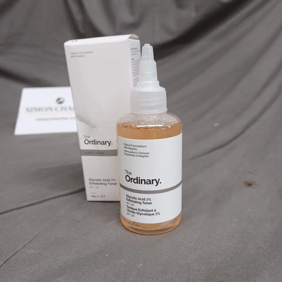 THE ORDINARY GLYCOLIC ACID 7% EXFOLIATING TONER 100ML