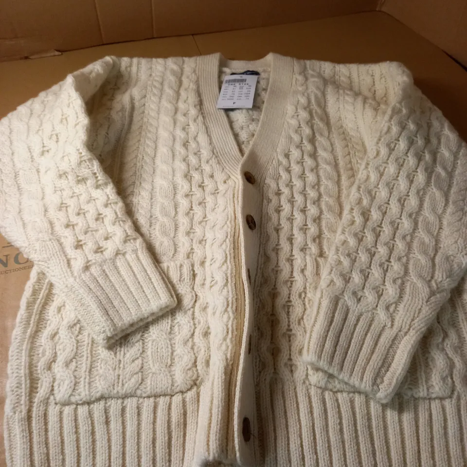 BRANDY MELVILLE KNITTED CARDIGAN - ONE SIZE