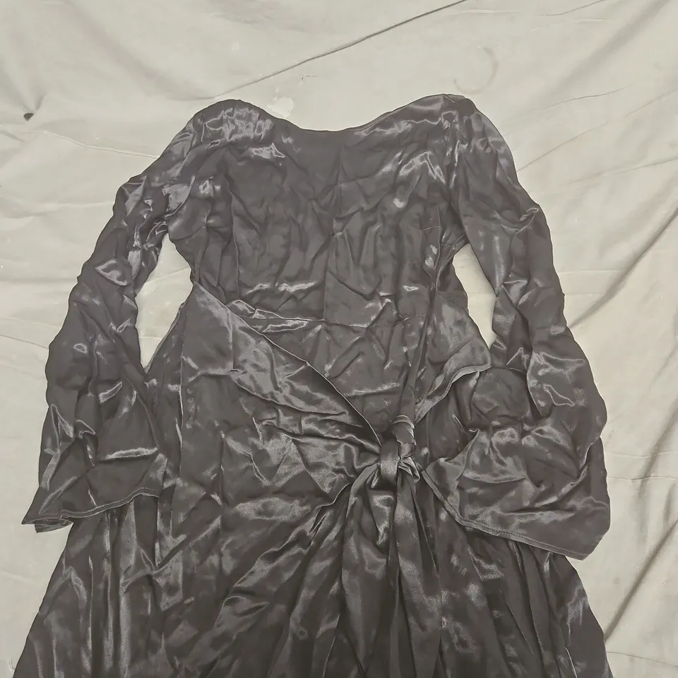 NOBODY'S CHILD BLAIR MINI DRESS - BLACK, UK 14