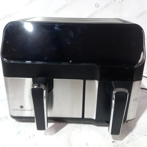 BOXED COOK'S ESSENTIALS 7.7L DUAL AIR FRYER