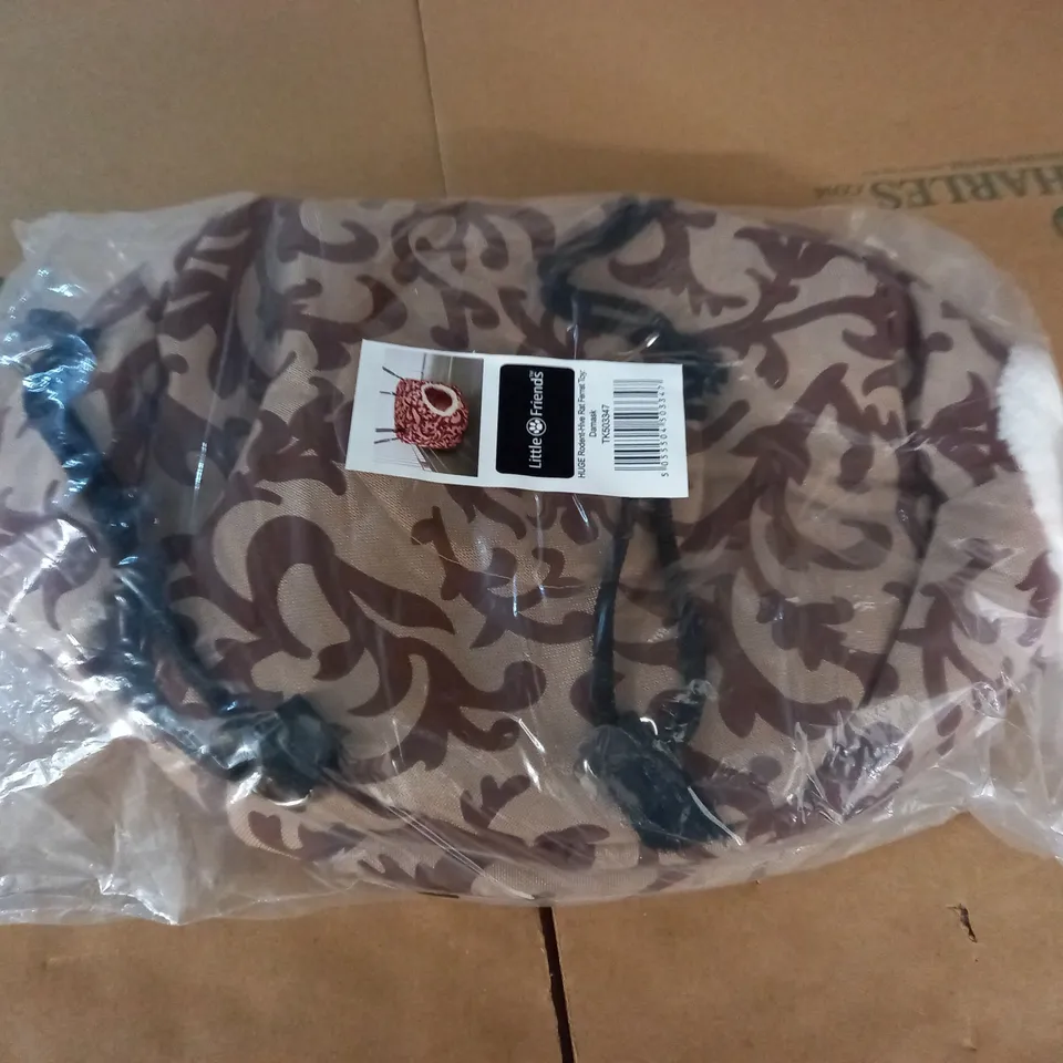 LITTLE FRIENDS HUGE RODENT HIVE RAT FERRET TOY IN DAMASK