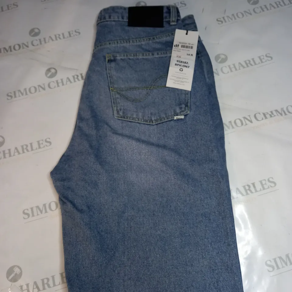 FIRETRAP MOM JEANSIN BLUE WASH - 14R