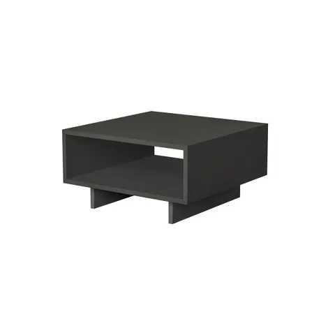 BOXED HOLA MODERN COFFEE TABLE H 32CM IN ANTHRACITE