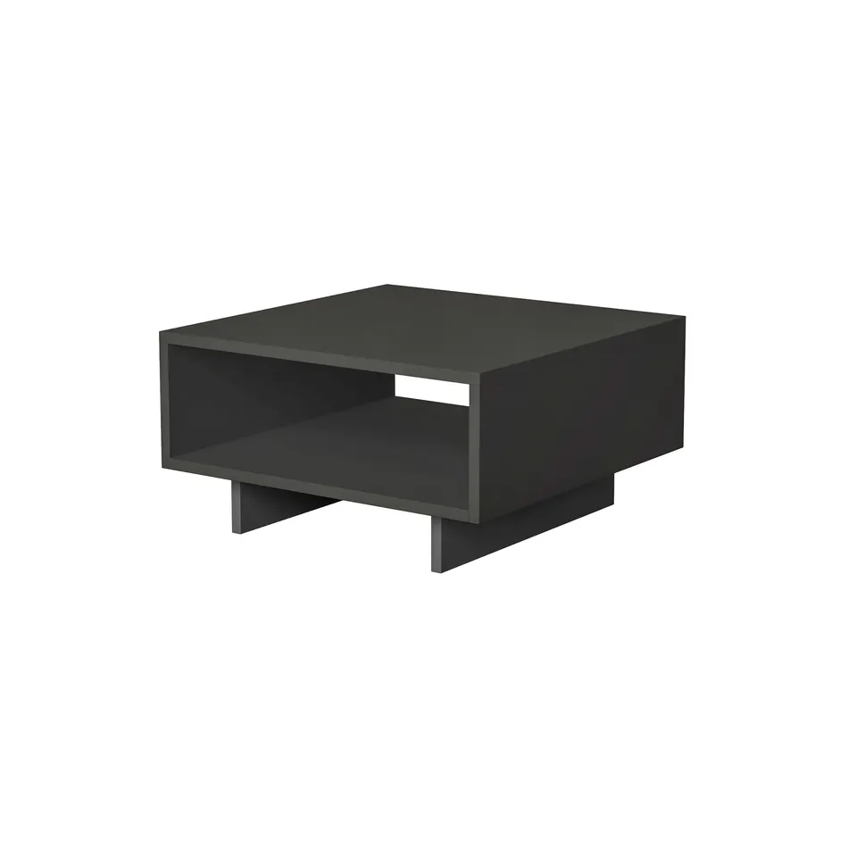 BOXED HOLA MODERN COFFEE TABLE H 32CM IN ANTHRACITE/GREY