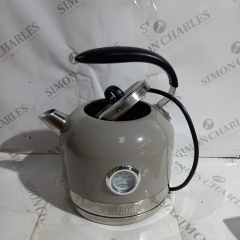 HADEN ELECTRIC GREY KETTLE 