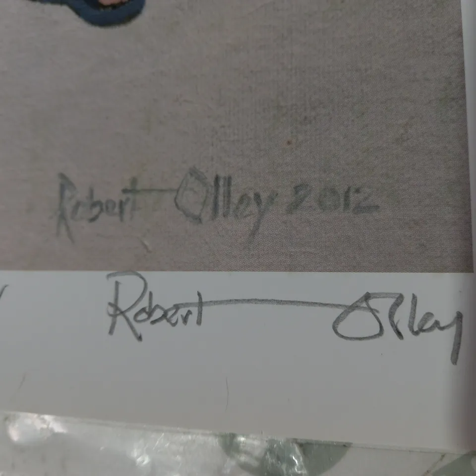 ROBERT OLLEY 2012 ART PRINT - BAR B-2 BOUND