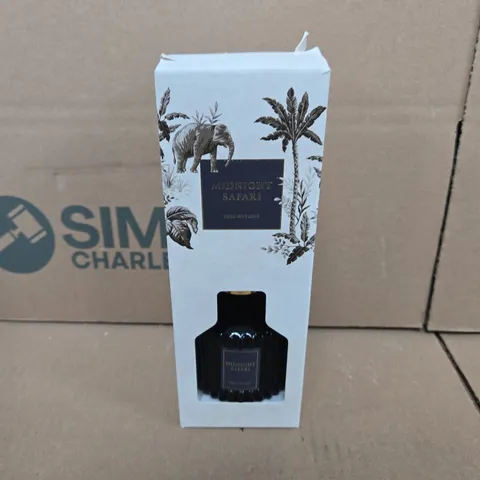 4 BOXED MIDNIGHT SAFARI RIBBED DIFFUSERS