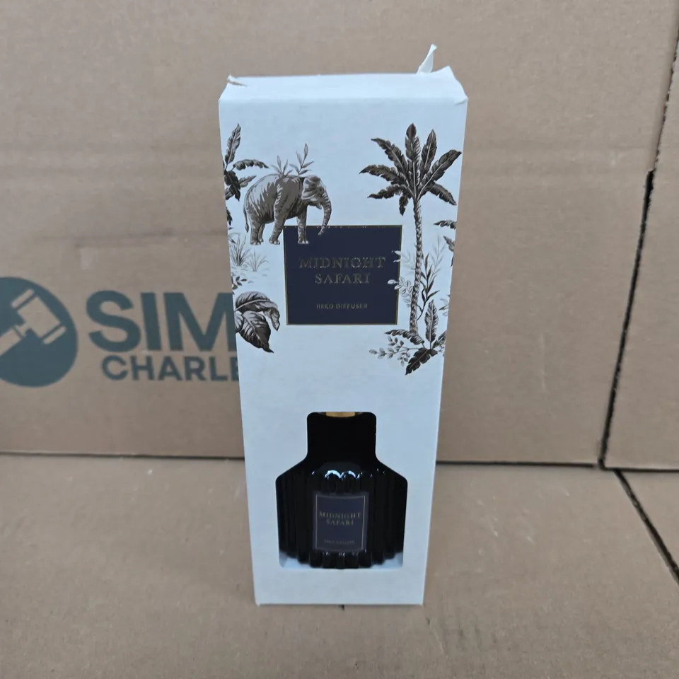 4 BOXED MIDNIGHT SAFARI RIBBED DIFFUSERS