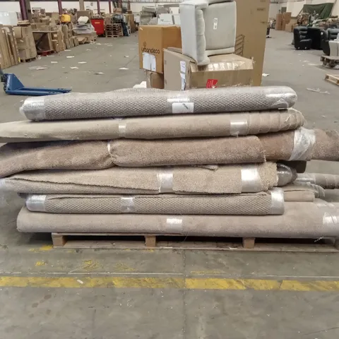 PALLET OF APPROXIMATELY 14 ROLLS OF CARPET