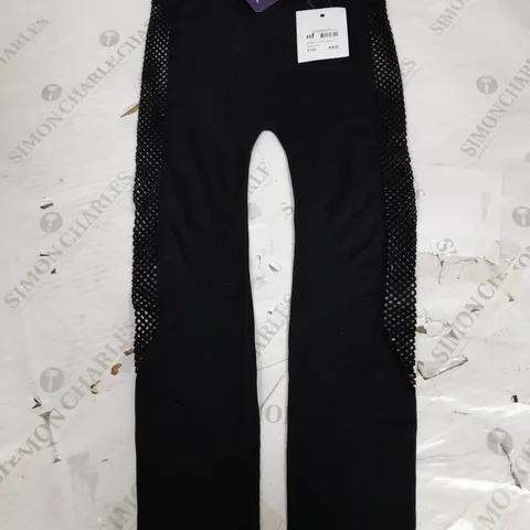 MOSCHINO BLACK UNDERWEAR LEGGINGS - SIZE XXS