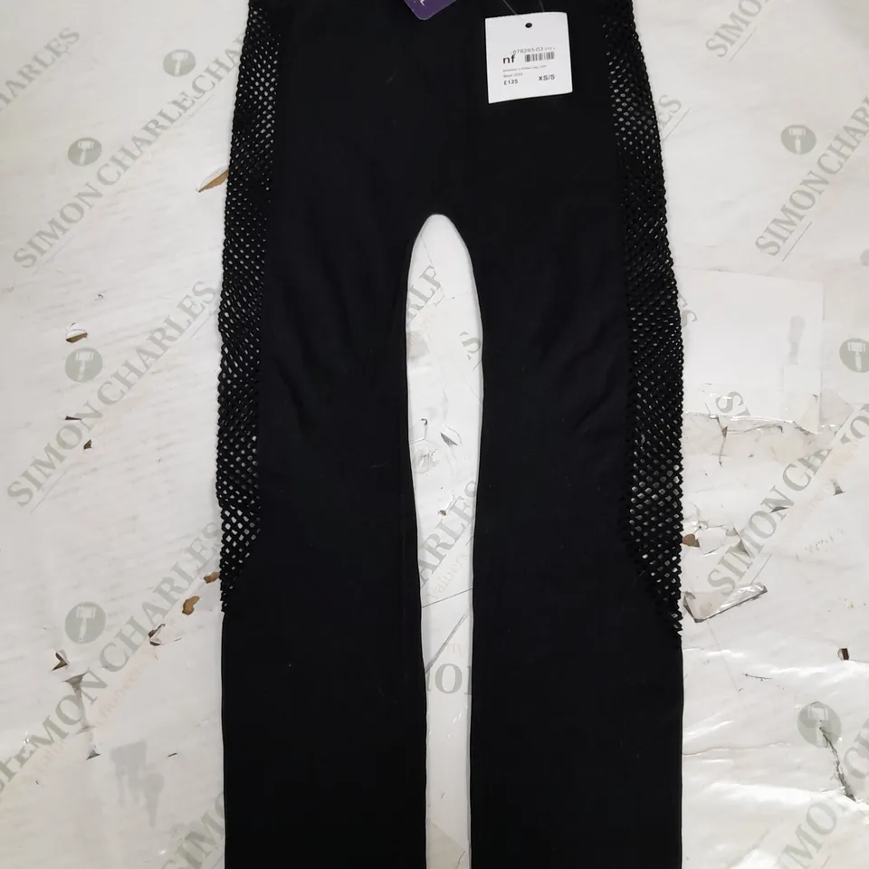 MOSCHINO BLACK UNDERWEAR LEGGINGS - SIZE XXS