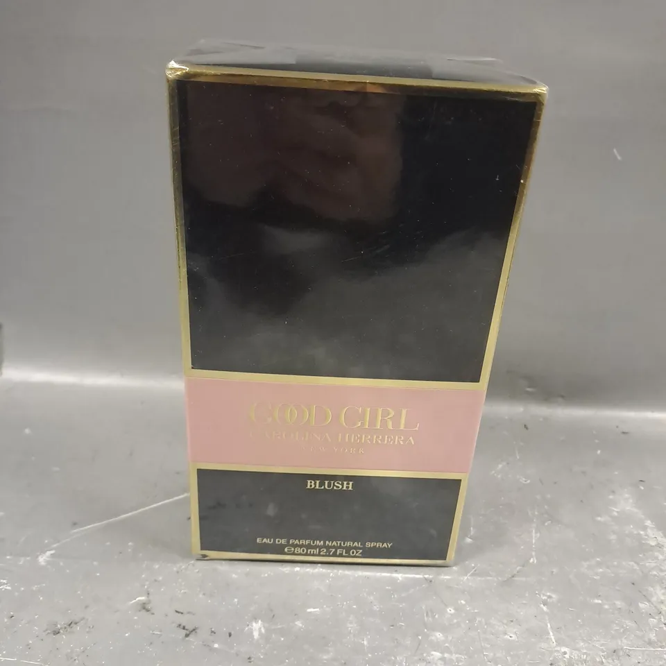 BOXED AND SEALED GOOD GIRL CAROLINA HERRERA BLUSH EAU DE PARFUM NATURAL SPRAY 80ML