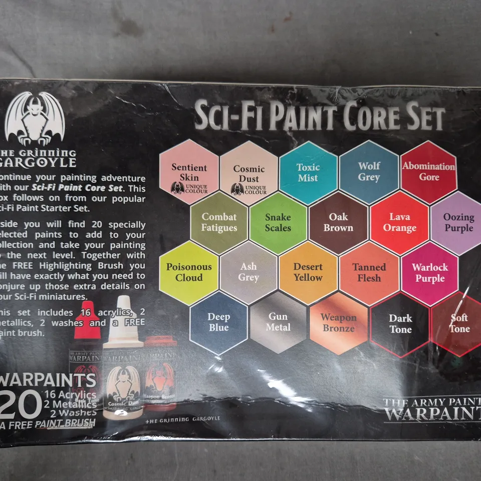 SEALED THE GRINNING GARGOYLE SCI-FI PAINT CORE SET