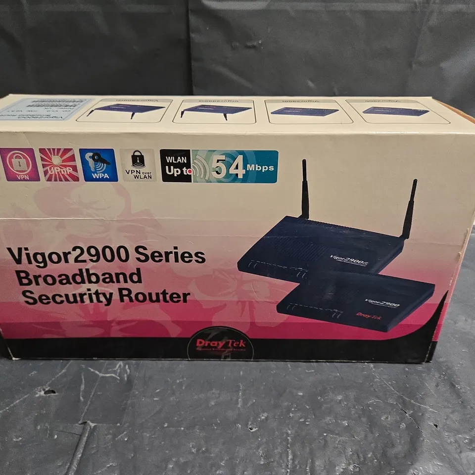 DRAYTEK VIGOR2900G SERIES BROADBAND SECURITY ROUTER – BOXED