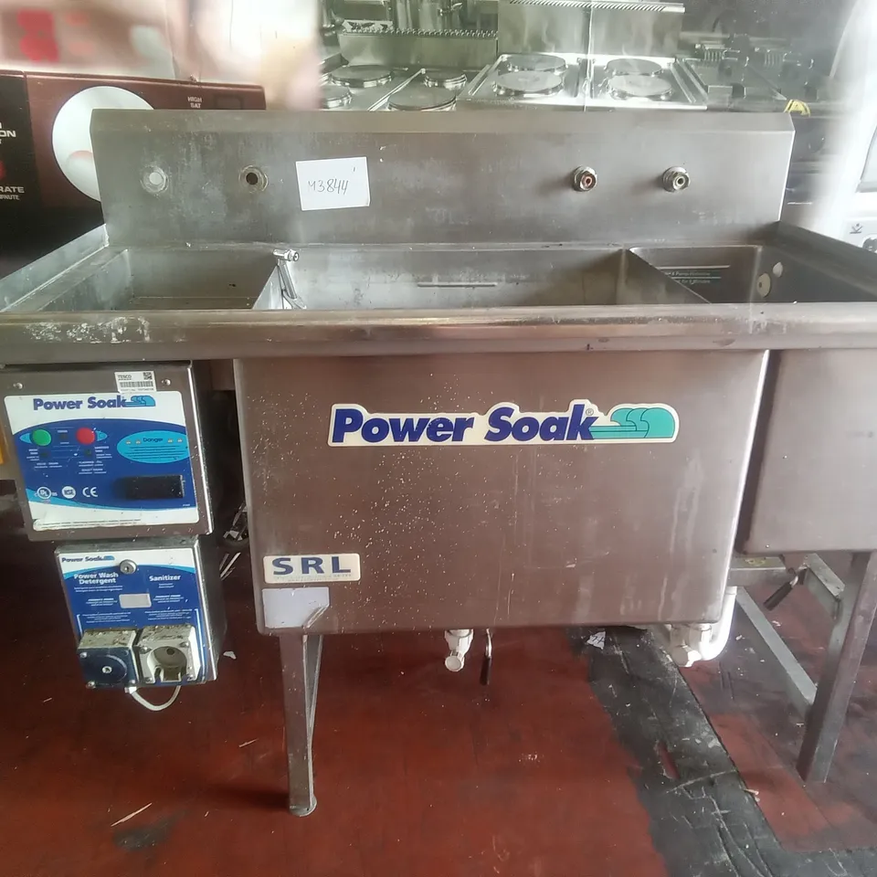 POWER SOAK DISHWASHING UNIT 