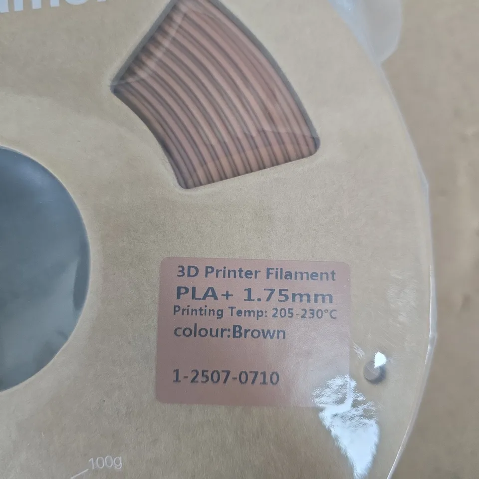 PLA+ 1.75MM BROWN 1 KG 3D PRINTER FILAMENT