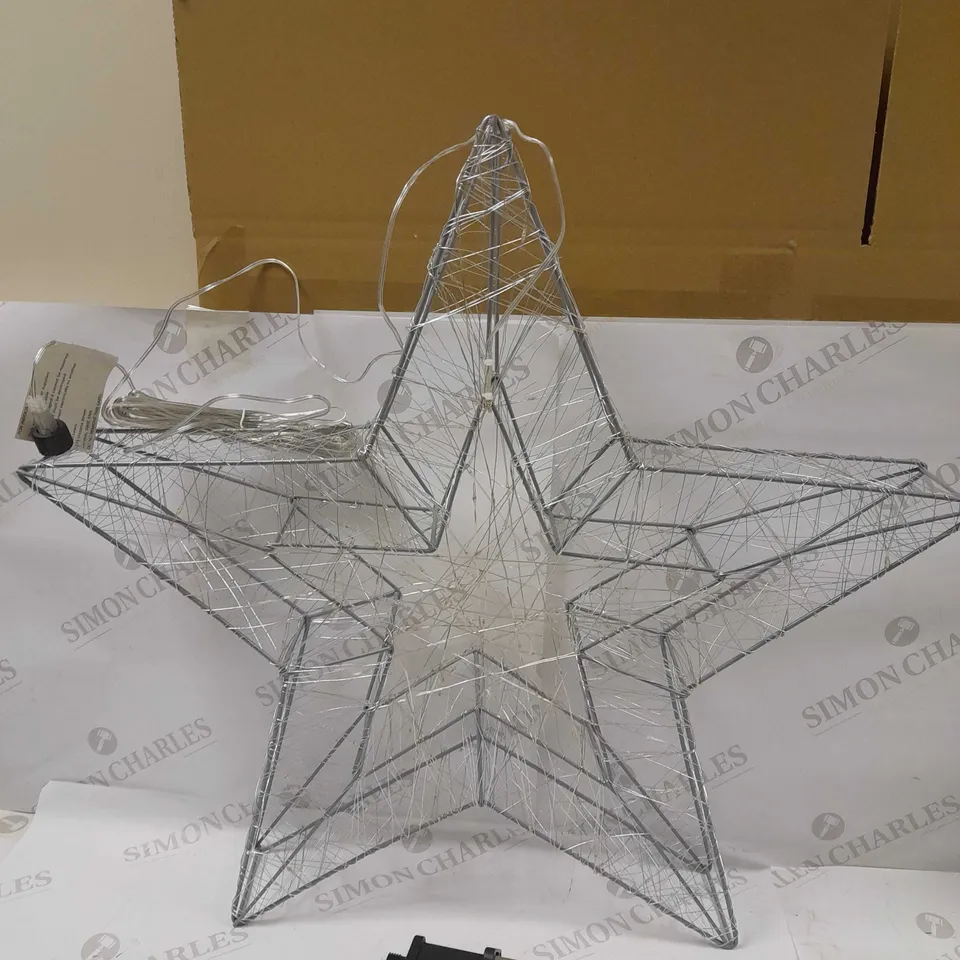 58CM STAR LIGHT-WHITE LEDS-INDOOR