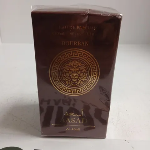 BOXED AND SEALEDAASAD AL HADI BOURBON EAU DE PARFUM 100ML