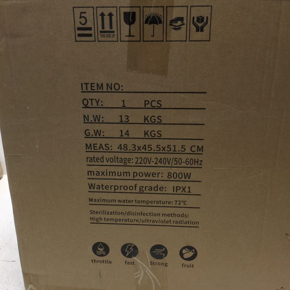 KEHOT COUNTER-TOP DISHWASHER – BOXED, 800W, 220–240V