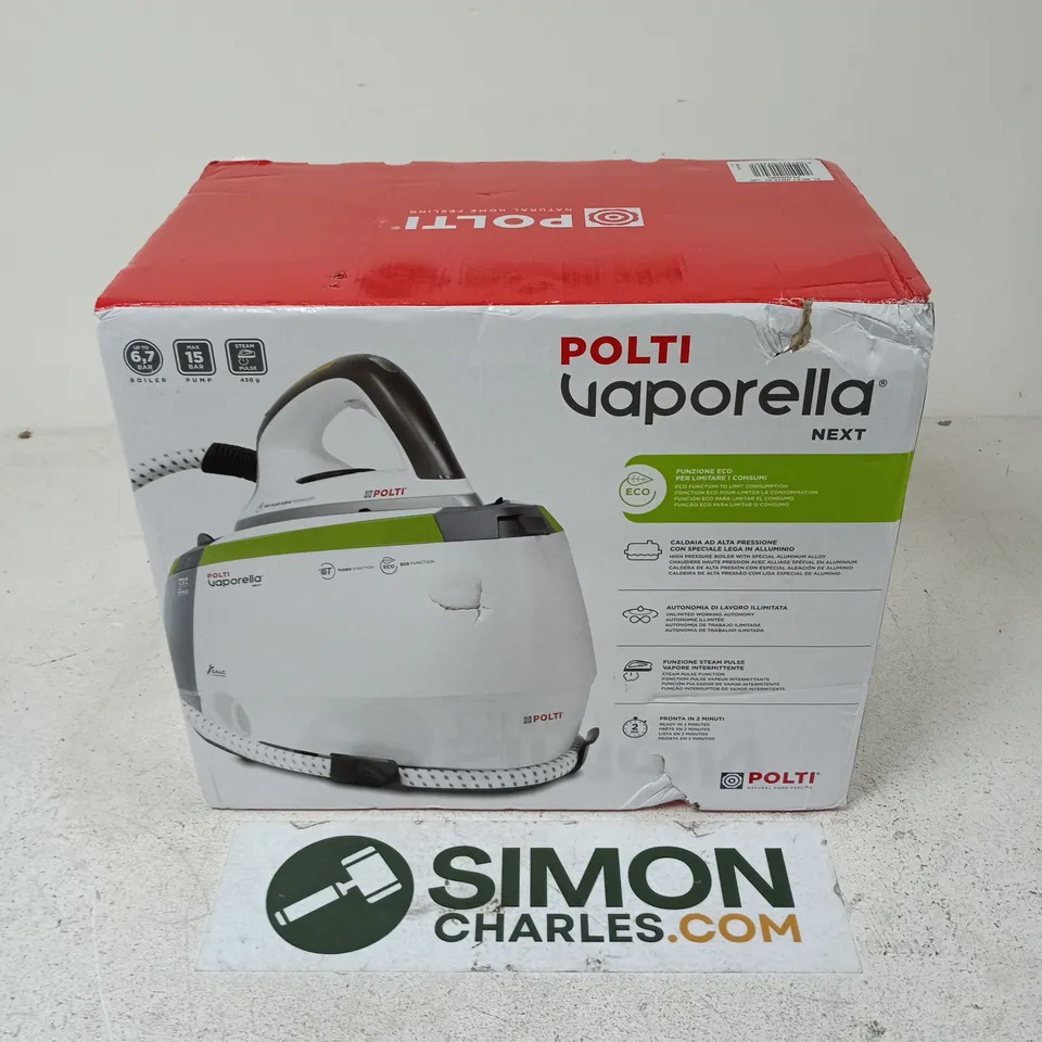 BOXED POLTI VAPORELLA NEXT