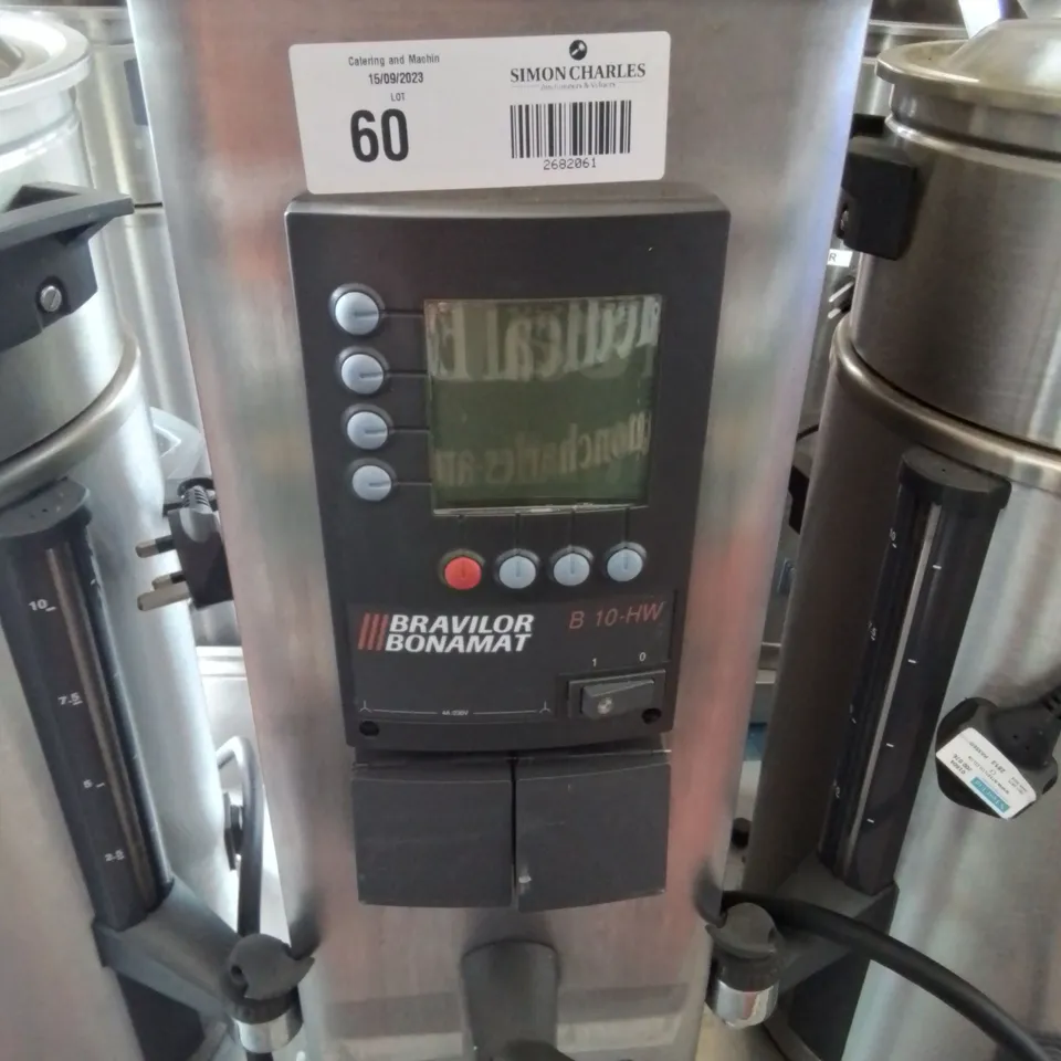 BRAVILOR BONAMAT B10 HOT WATER BOILER & URNS