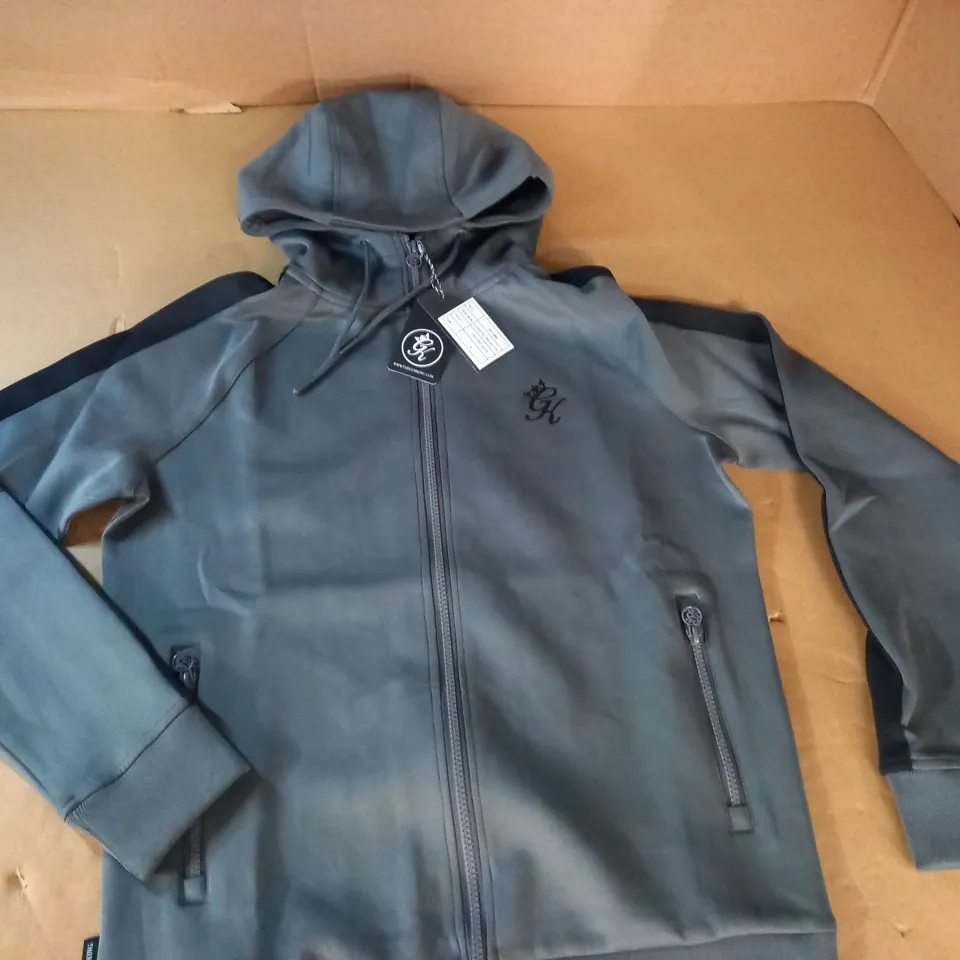 GYM KING BASIS POLY TRACKSUIT TOP - S