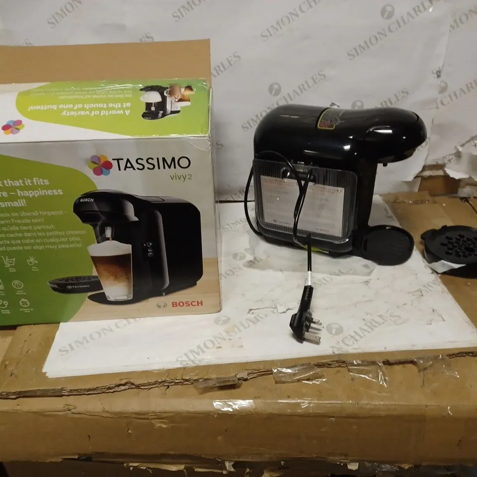 TASSIMO VIVY 2 COFFEE MACHINE - BLACK RRP £105