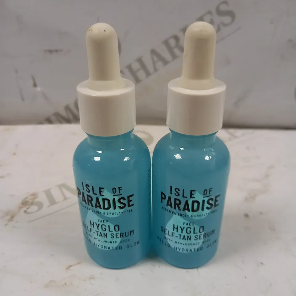 ISLE OF PARADISE HYGLO SELF TAN SERUM - (2X30ML)