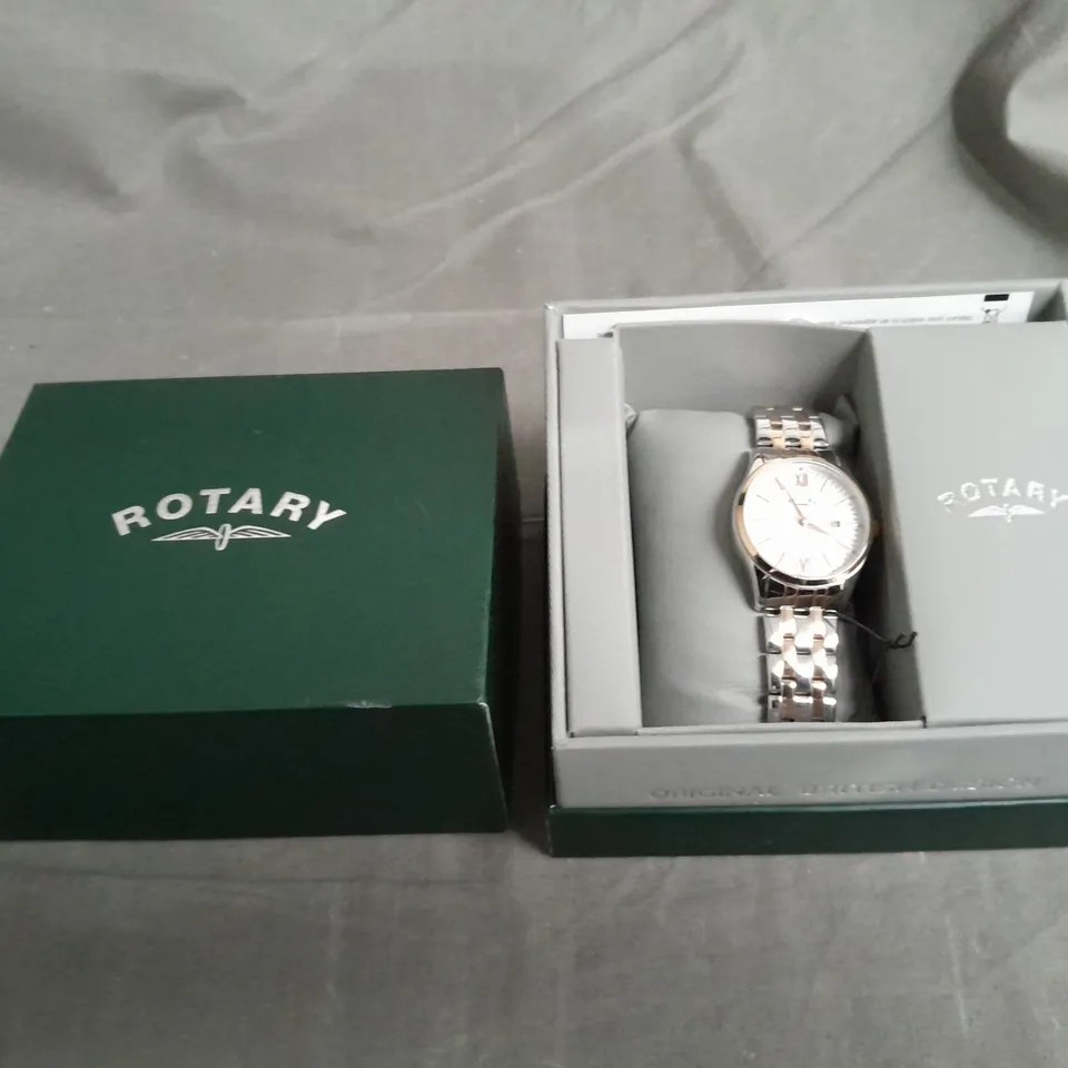 BOXED ROTARY WRIST WATCH