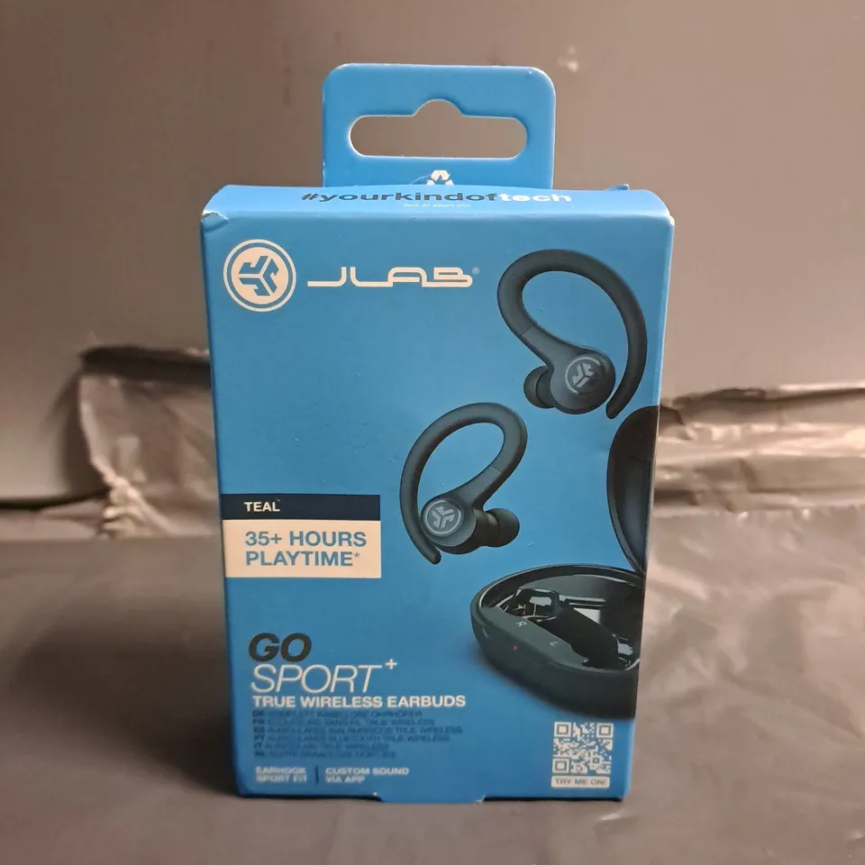 SEALED JLAB GO SPORT+ TRUE WIRELESS EARBUDS 