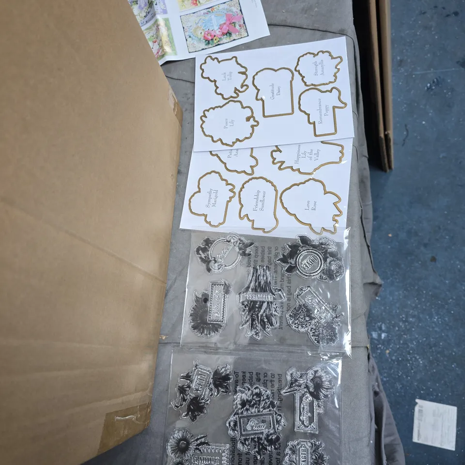 ANNA GRIFFIN FLOWER LANGUAGE STAMPS & DIES – CARD MAKING SET